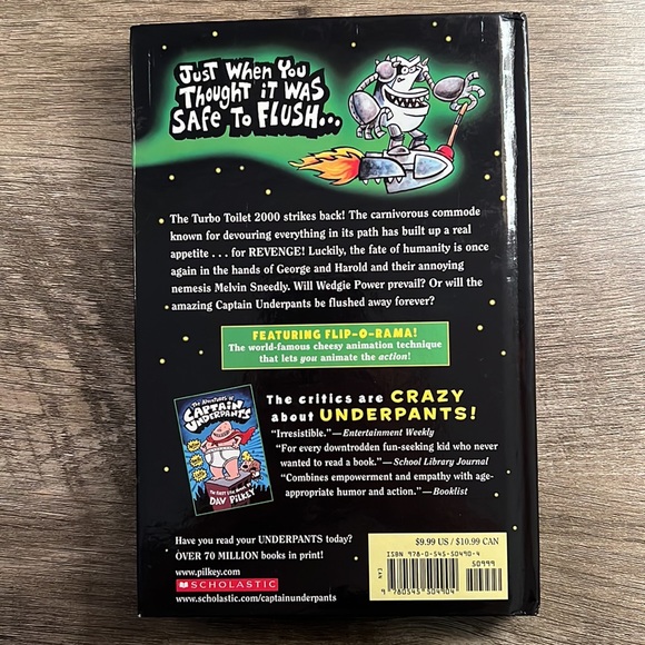 “Captain Underpants” Hardback Full Color Book Set - Picture 9 of 13